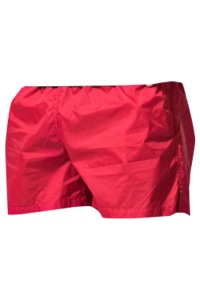 SKSP015 a large number of customized sports shorts customized quick-drying pants running outdoor cycling daily leisure fitness training sports shorts suppliers back view